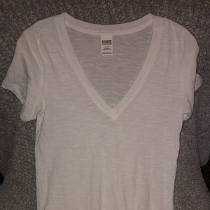 PINK V-Neck T-Shirt—-GREAT DEAL